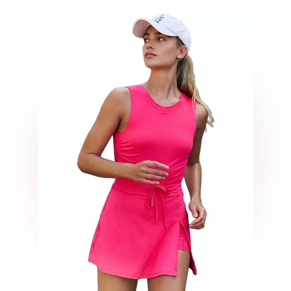 NWT FP Movement Pink Easy Does it Dress